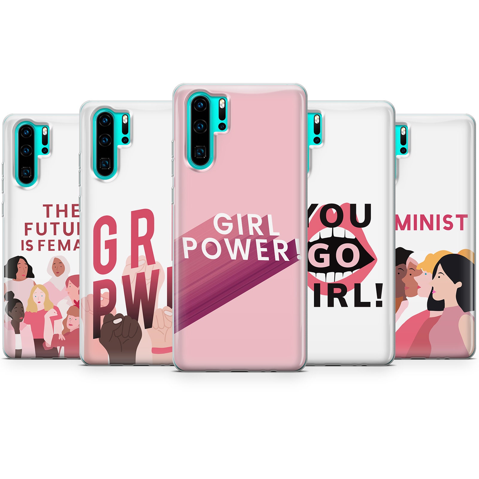 Girl Power Phone Case Feminist Cover Fit for Iphone 14 Pro Etsy UK