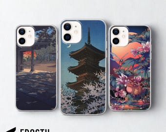 Anime Art Phone Case Comic Japanese Cover voor iPhone 17 Pro Max, 16e, 15, 14, 13 en Samsung S26 Ultra, S25 FE, A57, A56, Pixel 10, 9A