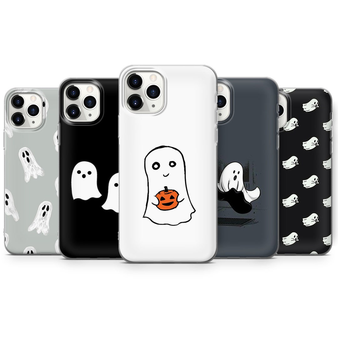 Halloween Phone Case Ghost Pumpkin Cover for iPhone 17 Pro Max, 16e, 15 ...
