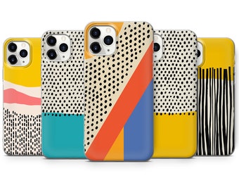 Polka Dots Handyhülle Dalmatiner Spots Cover passend für iPhone 15 Pro Max, 14 Plus, 13, 12, 11, XR & Samsung S24, S23, A54, A53, Pixel 8 Pro, 7