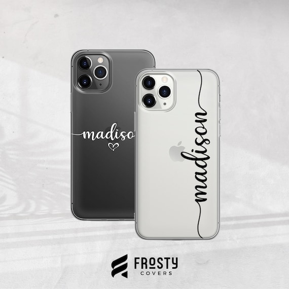 Personalized Name Phone Case Custom Name Cover for iPhone 17 Pro Max, 16e, 15, 14, 13 & Samsung S26 Ultra, S25 FE, A57, A56, Pixel 10, 9A
