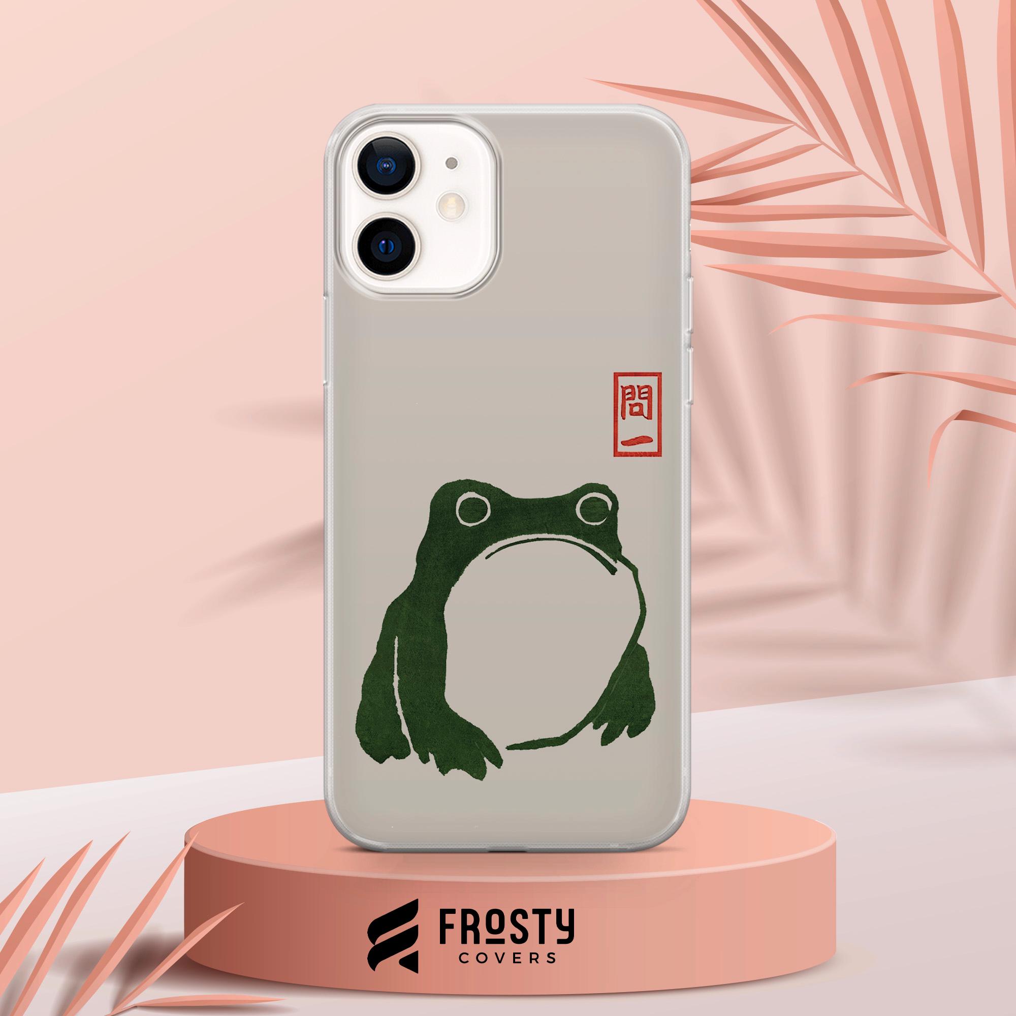 Grumpy Frog Phone Case Matsumoto Hoji Cover for iPhone 17 Pro Max