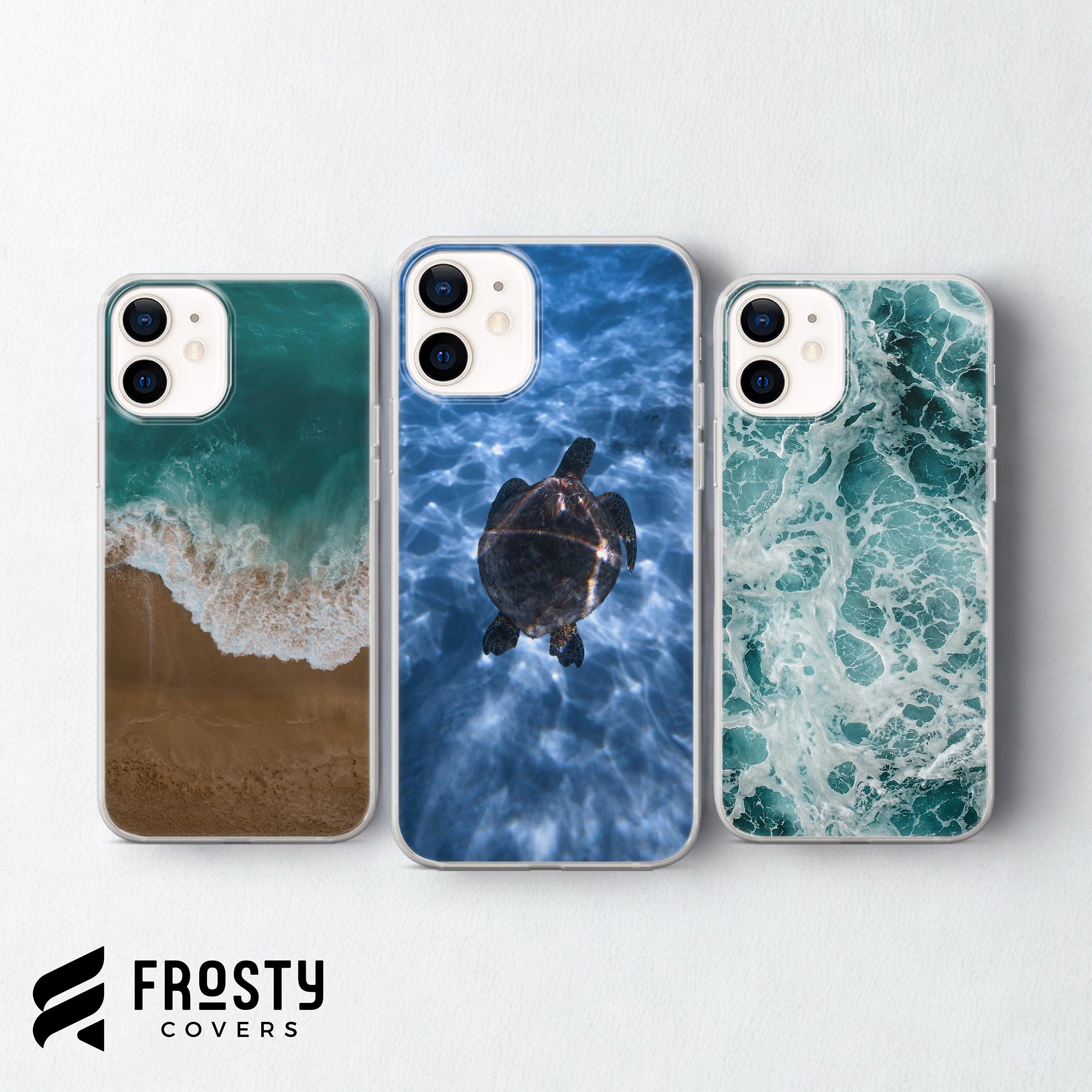 iPhoneアクセサリー sea Ocean Wave Phone Case, Summer Beach Cover for iPhone 17 Pro Max