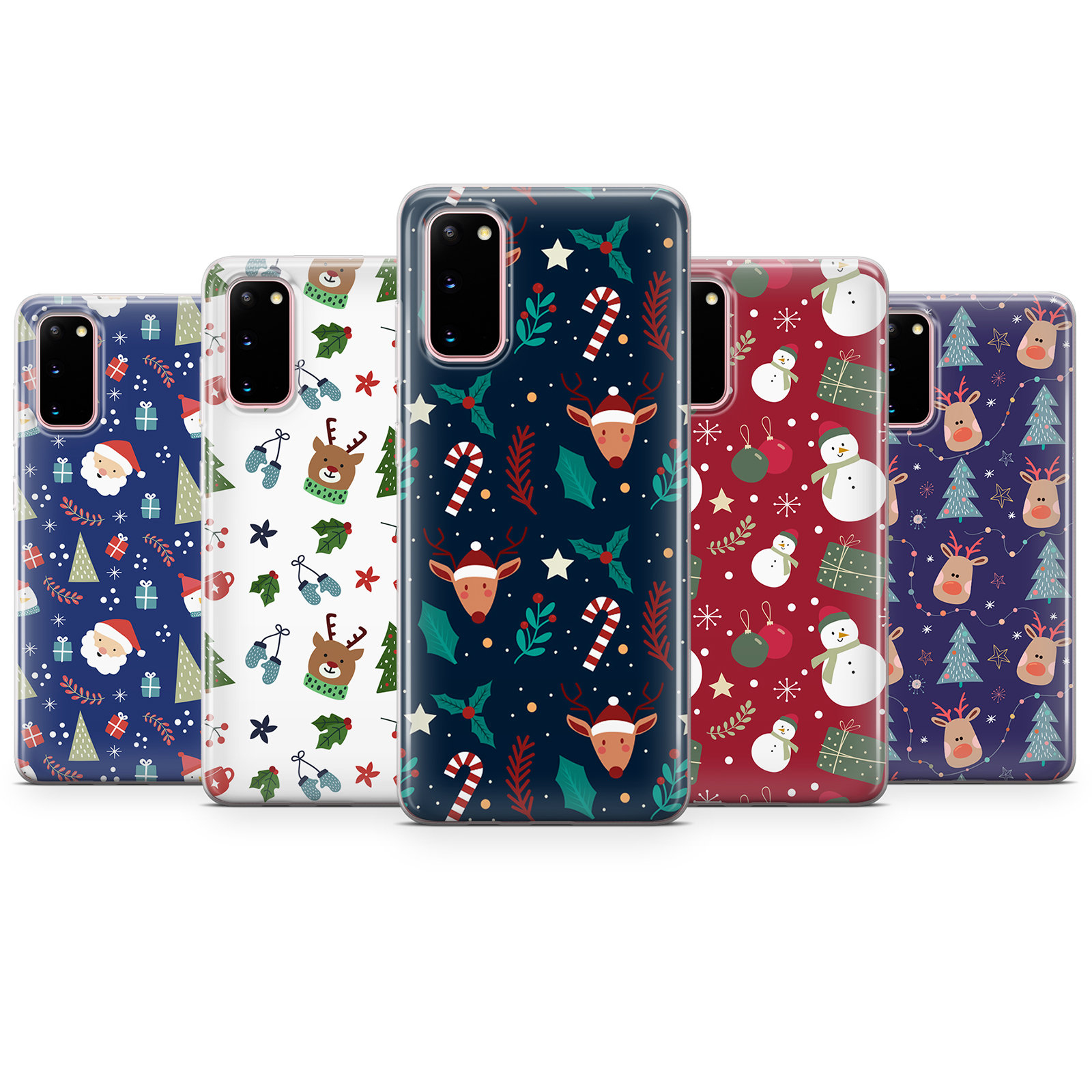 Weihnachts-Handyhülle Für IPhone 12 Pro Max – Transparente TPU Hülle Mit Weihnachtsmann-Motiv