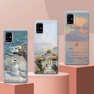 Painting Phone Case Famous Art Cover for iPhone 16 Pro Max, 15 Plus, 14, 13, 12, 11, XS & Samsung S25, S24, A56, A55, Pixel 9 Pro, 8