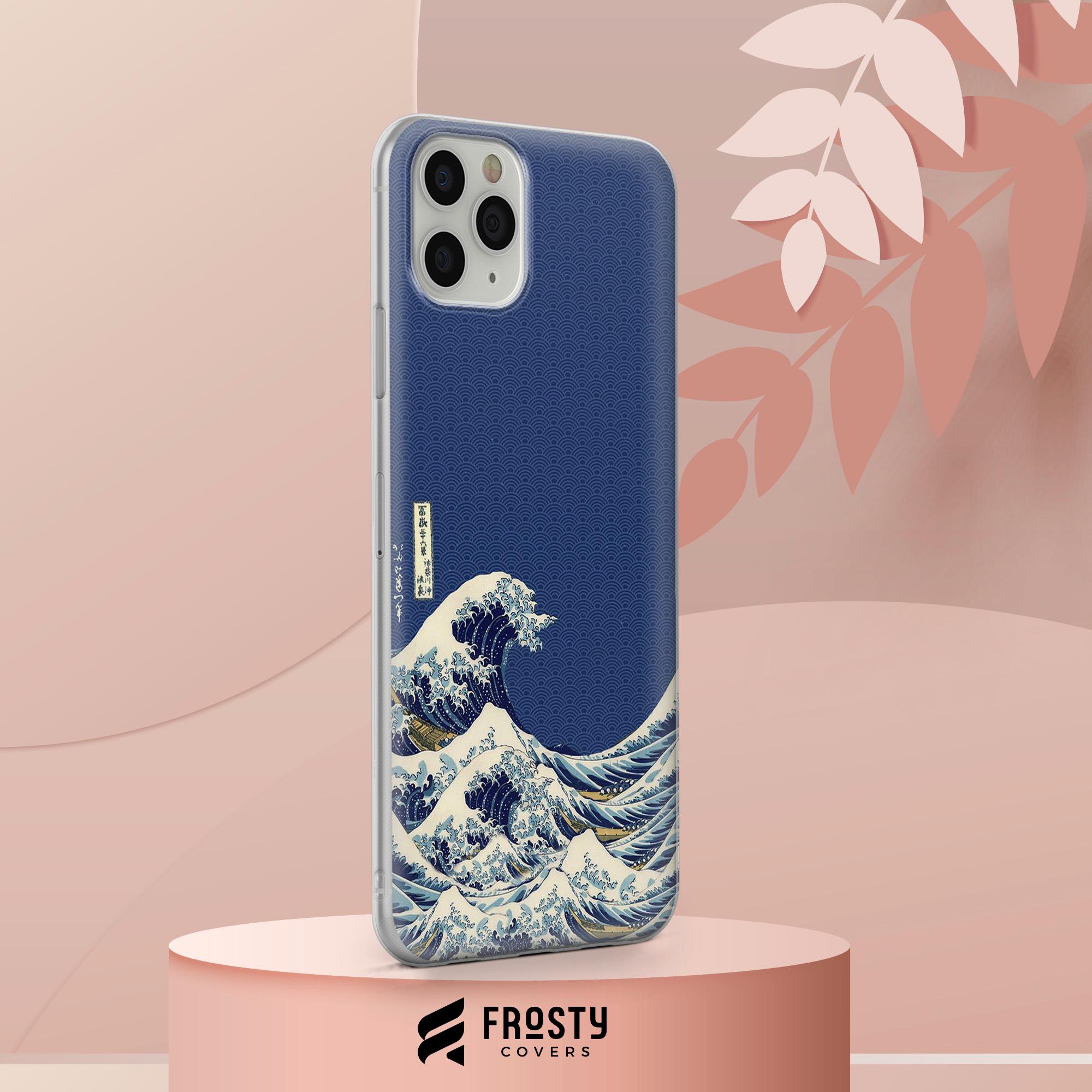 Japanese Wave Phone Case Kanagawa Wave Cover for iPhone 18 Pro Max