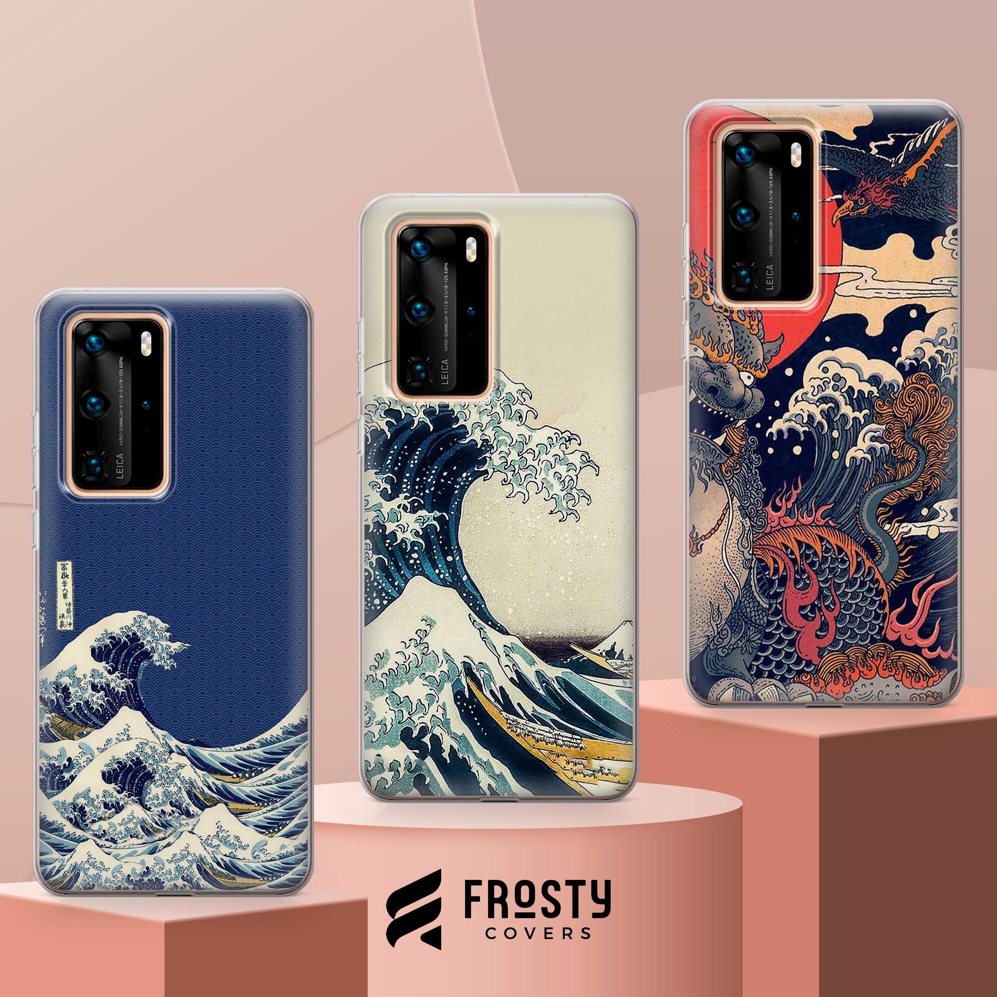 Japanese Wave Phone Case Kanagawa Wave Cover for iPhone 17 Pro Max