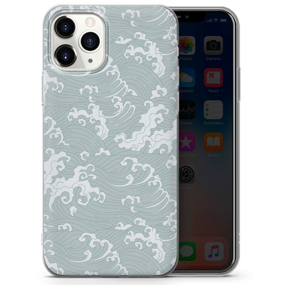 Japanese Wave Phone Case Kanagawa Wave Cover for iPhone 17 Pro Max