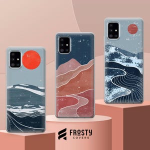 Mountains Phone Case, Abstract Moon Cover for iPhone 17 Pro Max, 16e, 15, 14, 13 & Samsung S26 Ultra, S25 FE, A57, A56, Pixel 10, 9A image 8