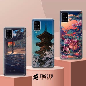 Anime Art Phone Case Comic Japanese Cover for iPhone 17 Pro Max, 16e, 15, 14, 12 & Samsung S25 Ultra, S24 FE, A56, Pixel 10 XL, 9a, 8