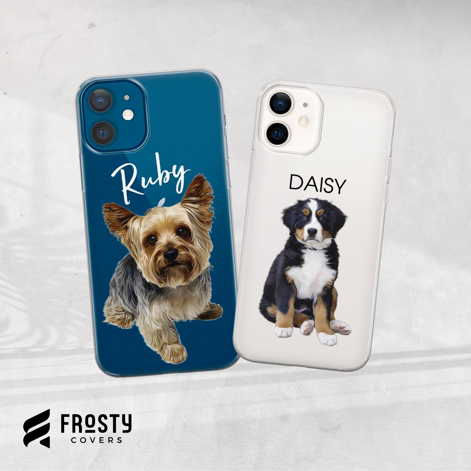Custom Pet Phone Case Personalised Animal Cover for iPhone 17 Pro Max, 16e,  15, 14, 13 & Samsung S26 Ultra, S25 FE, A57, A56, Pixel 10, 9A - Etsy
