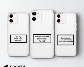 Funda para teléfono con cita estética y diseño abstracto para iPhone 18 Pro Max, 17, 16, 15, Samsung S26 Ultra, S25 FE, A57, A56, Pixel 11, 10