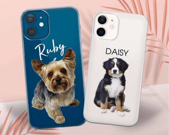 Guard Dog Funda personalizada para iPhone 14 Pro Max - Foto personalizada -  Haz tu propia funda híbrida protectora