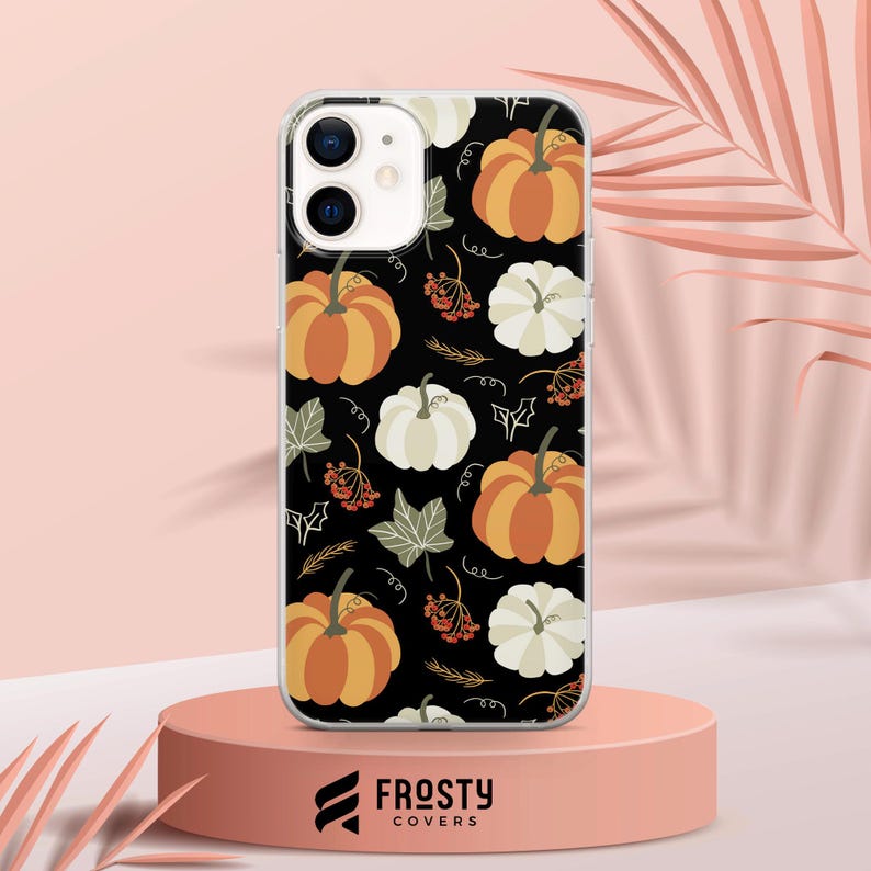 Autumn Phone Case Fall Leaves Cover for iPhone 18 Pro Max, 17, 16, 15, Samsung S26 Ultra, S25 FE, A57, A56, Pixel 11, 10 3