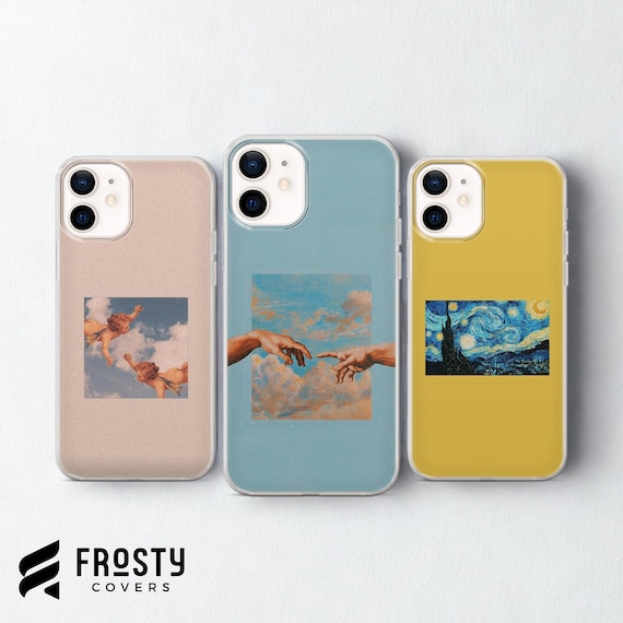 Famous Painting Phone Case, Fine Art Cover for iPhone 17 Pro Max, 16e, 15, 14, 13 & Samsung S26 Ultra, S25 FE, A57, A56, Pixel 10, 9A