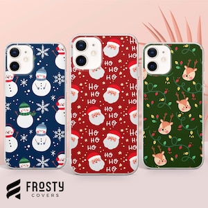 Christmas Phone Case Xmas Gift Cover for iPhone, Samsung & Google Pixel