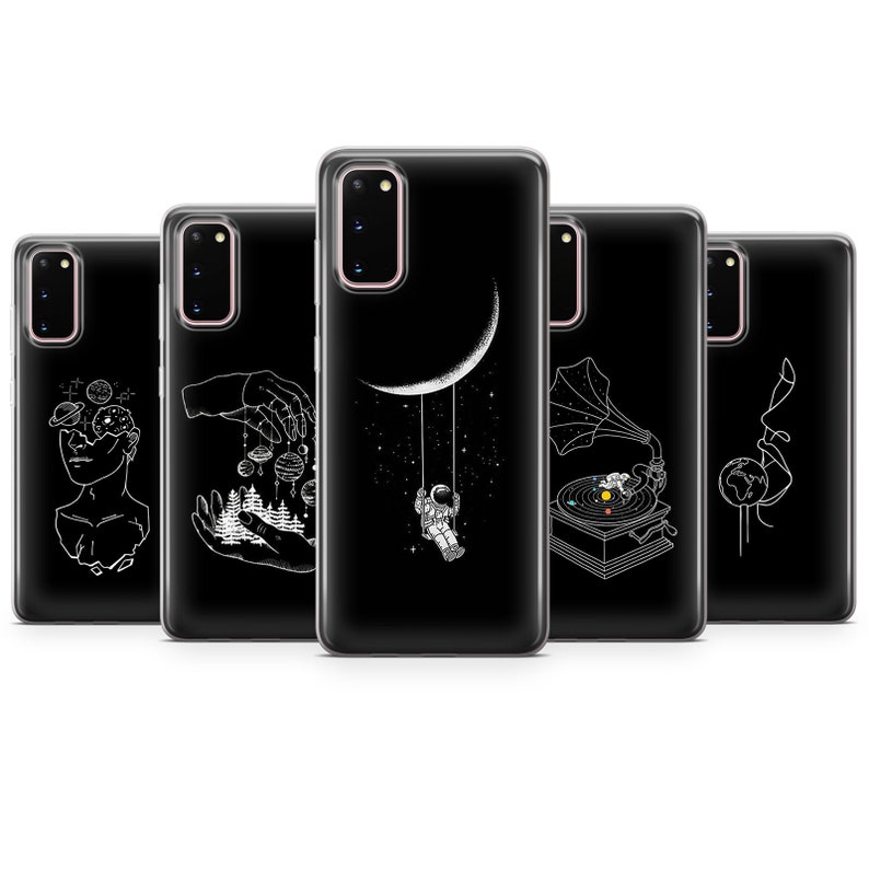 One Line Art Phone Case Drawing Cover Fit for Iphone 14 Pro Etsy UK