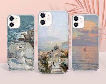 Painting Phone Case Famous Art Cover fit for iPhone 15 Pro Max, 14 Plus, 13, 12, 11, XR & Samsung S24, S23, A54, A53, Pixel 8 Pro, 7
