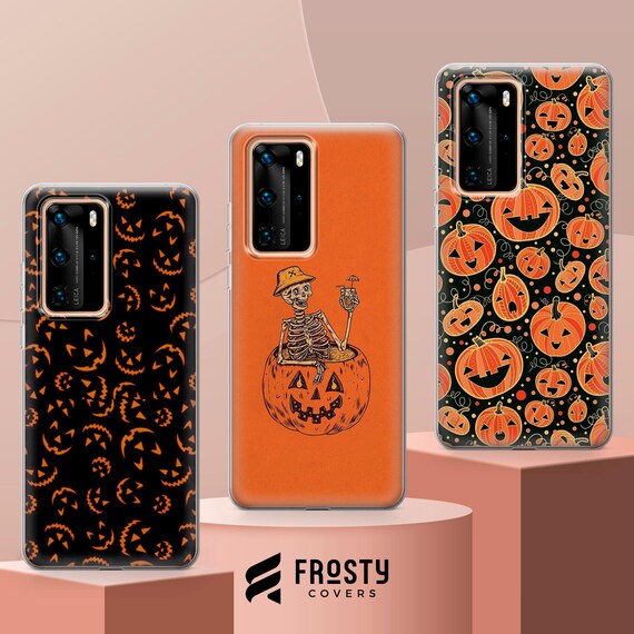 Coque pour iPhone 13 Pro Max Jack O Lantern Citrouille Halloween Style