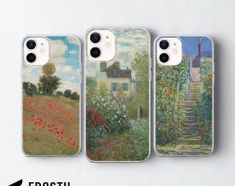 Claude Monet Phone Case Painting Cover for iPhone 18 Pro Max, 17, 16, 15, Samsung S26 Ultra, S25 FE, A57, A56, Pixel 11, 10