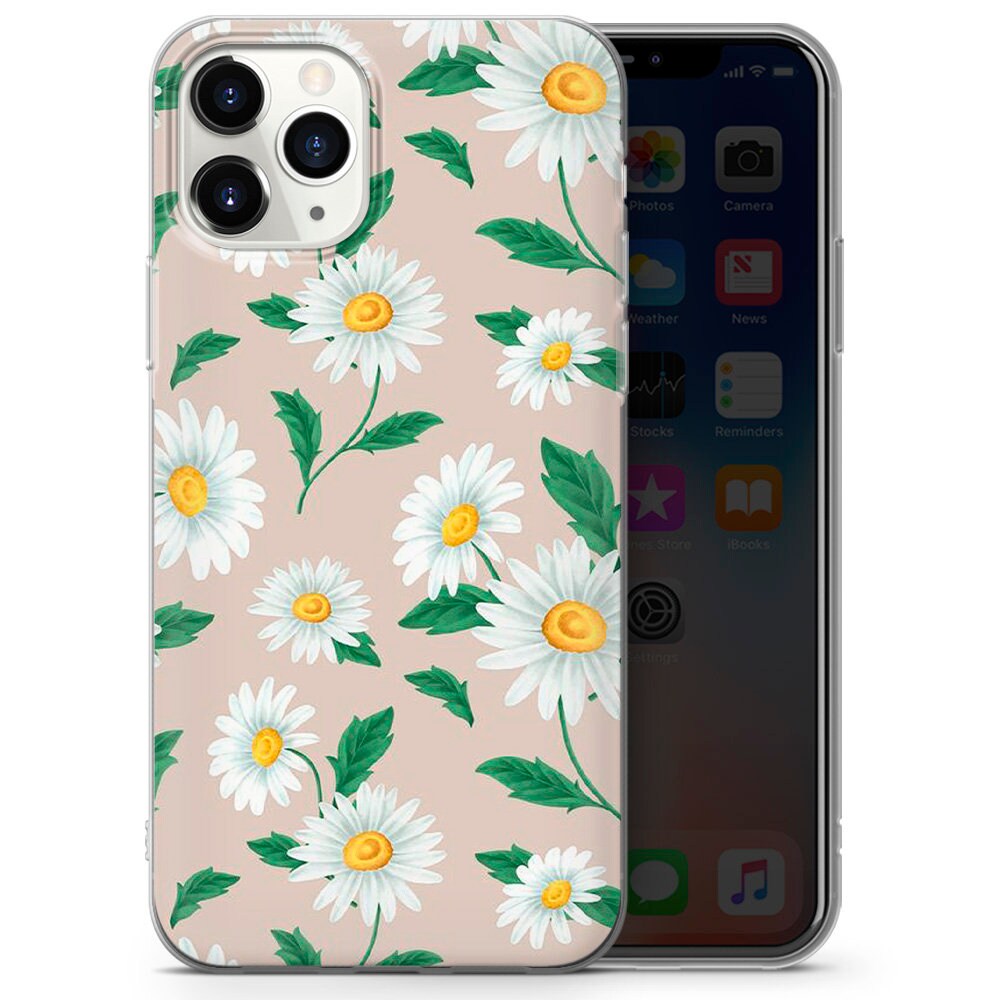 Daisy Flower Phone Case Floral Daisies Cover Fit for Iphone 14 Etsy UK