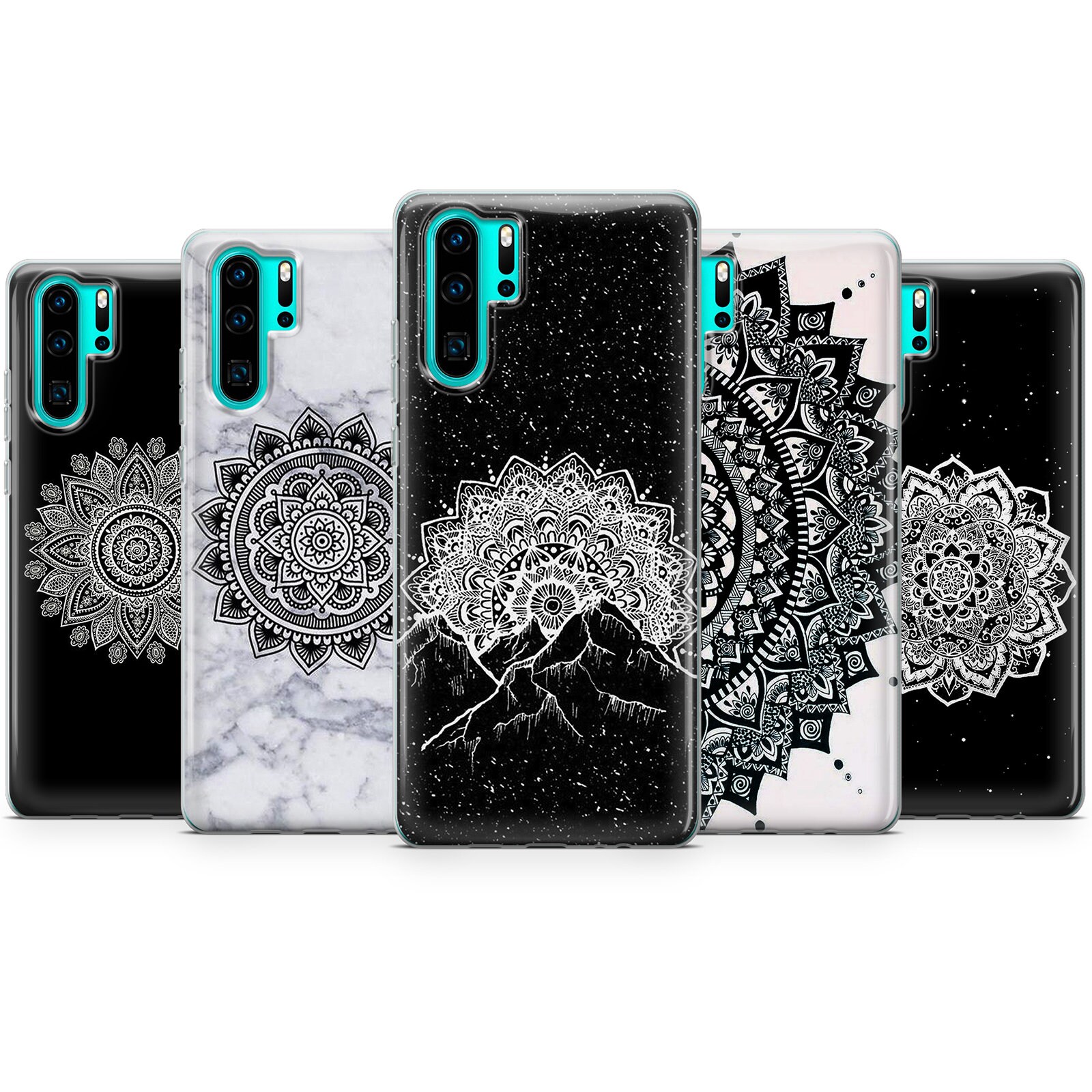 iPhone・スマホケース Society6 omulyana red gallery mandala Mandala Phone Case Line Pattern Phone Cover for iPhone 16