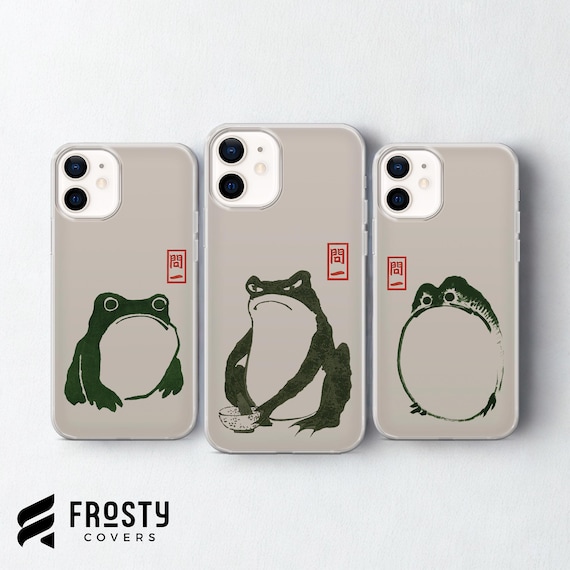 Grumpy Frog Phone Case Matsumoto Hoji Cover for iPhone 17 Pro Max