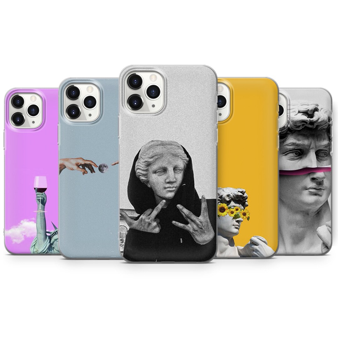 iPhone・スマホケース Society6 good vibrations by Basilique Amazon.com: Mehidpur Christian Aesthetic Collage Case Soft