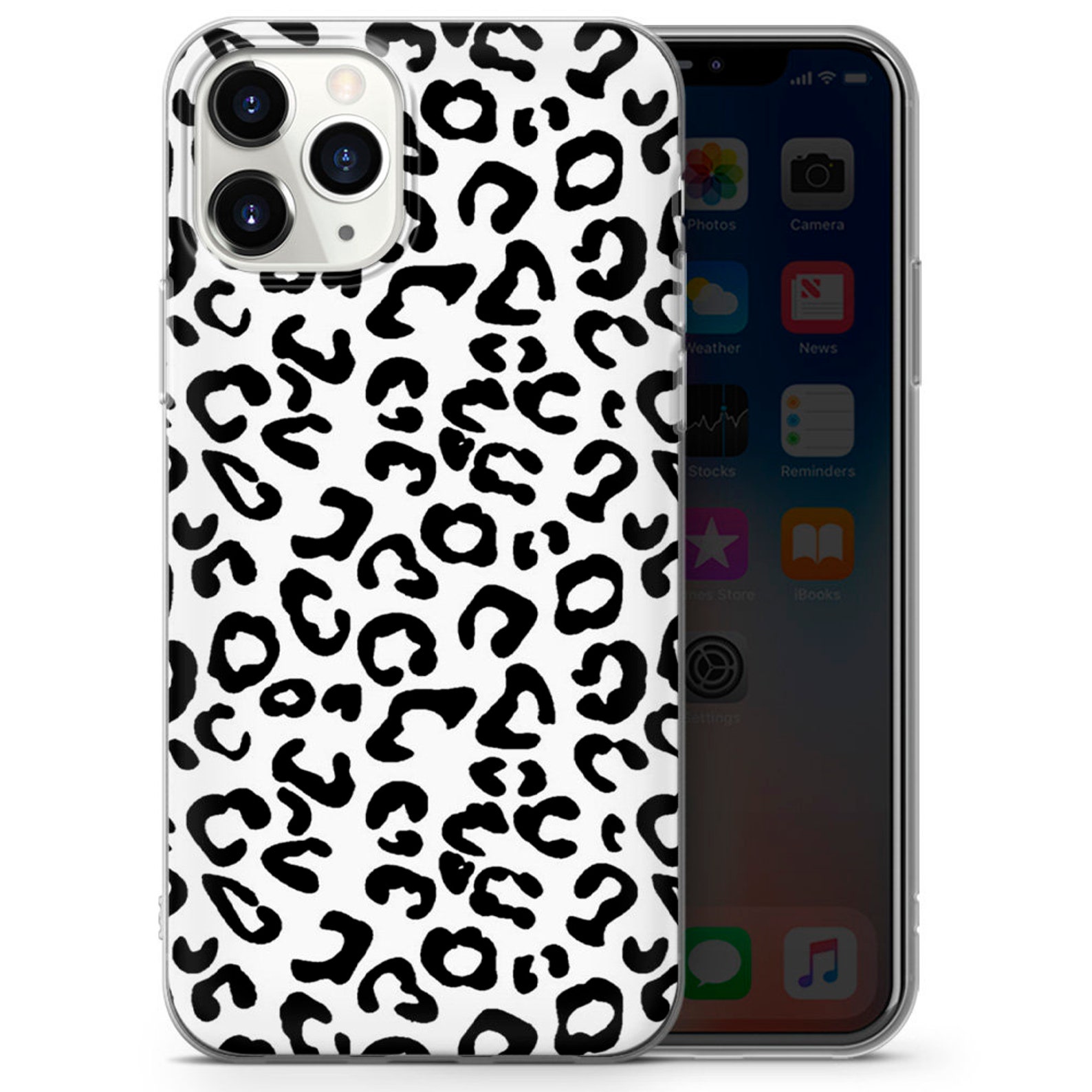 Animal Print Phone Case Cow Leopard Cover Fit for Iphone 14 - Etsy UK