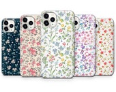 Spring Flower Phone Case Cute Floral Cover for iPhone 16 Pro