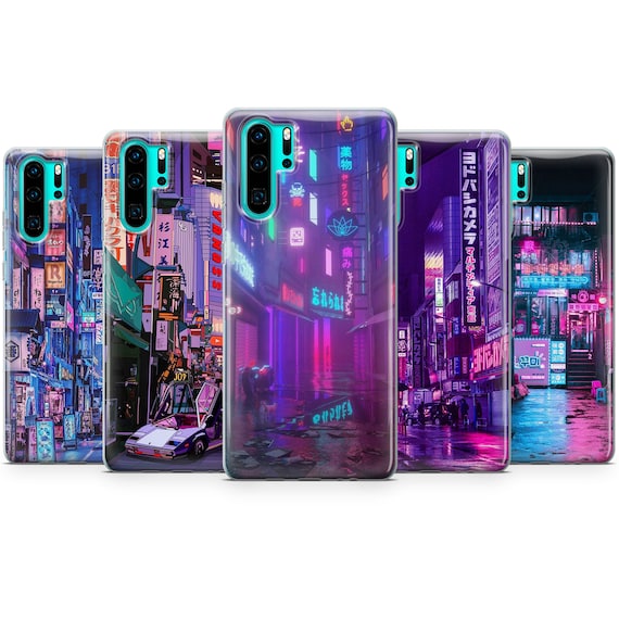 Night City Art Phone Case Anime Cartoon Cover for iPhone 17