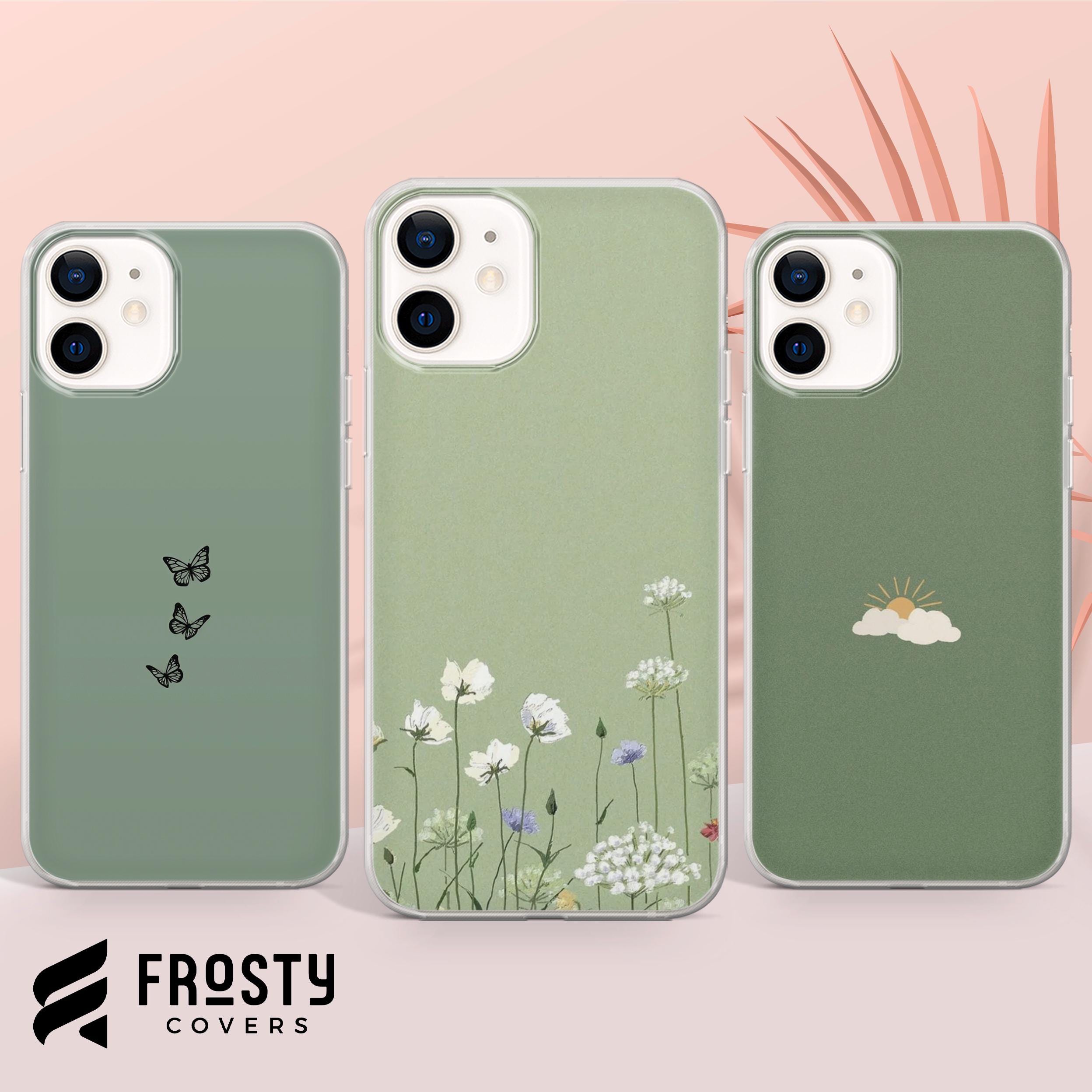 Mint Floral Phone Case - Etsy UK