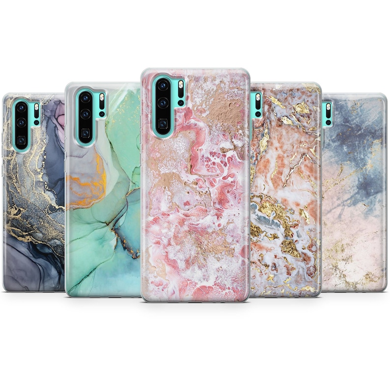 Marble Phone Case With Gold Cover fit for iPhone 15 Pro Max, 14 Plus, 13, 12, 11, XR & Samsung S24, S23, A54, A53, Pixel 8 Pro, 7 image 8