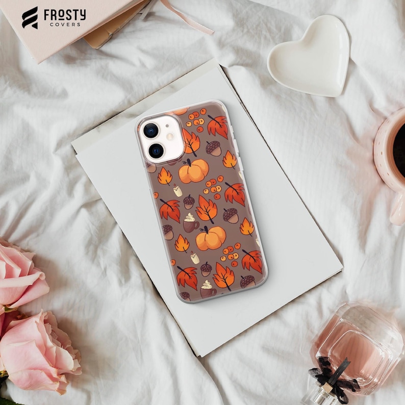 Autumn Phone Case Fall Leaves Cover for iPhone 18 Pro Max, 17, 16, 15, Samsung S26 Ultra, S25 FE, A57, A56, Pixel 11, 10 image 6