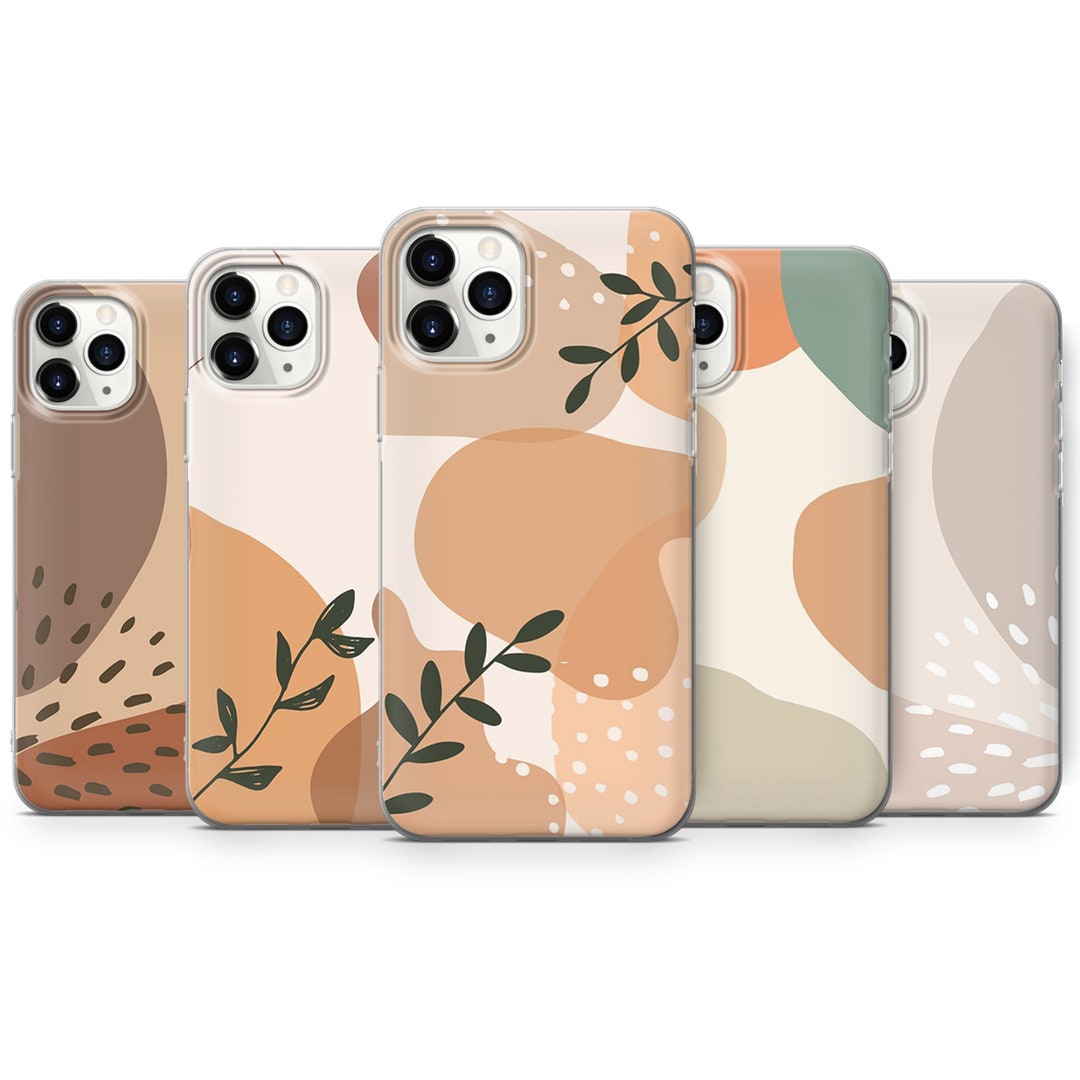 Abstract Art Phone Case Minimalistic Cover for iPhone 16 Pro