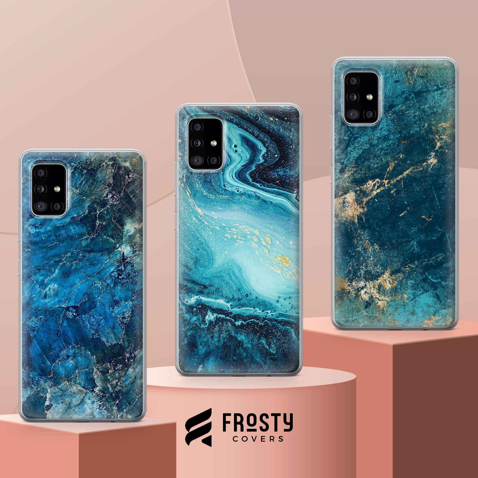 Smartphonica Custodia per iPhone 11 Pro con stampa in marmo - Custodia posteriore in TPU con design