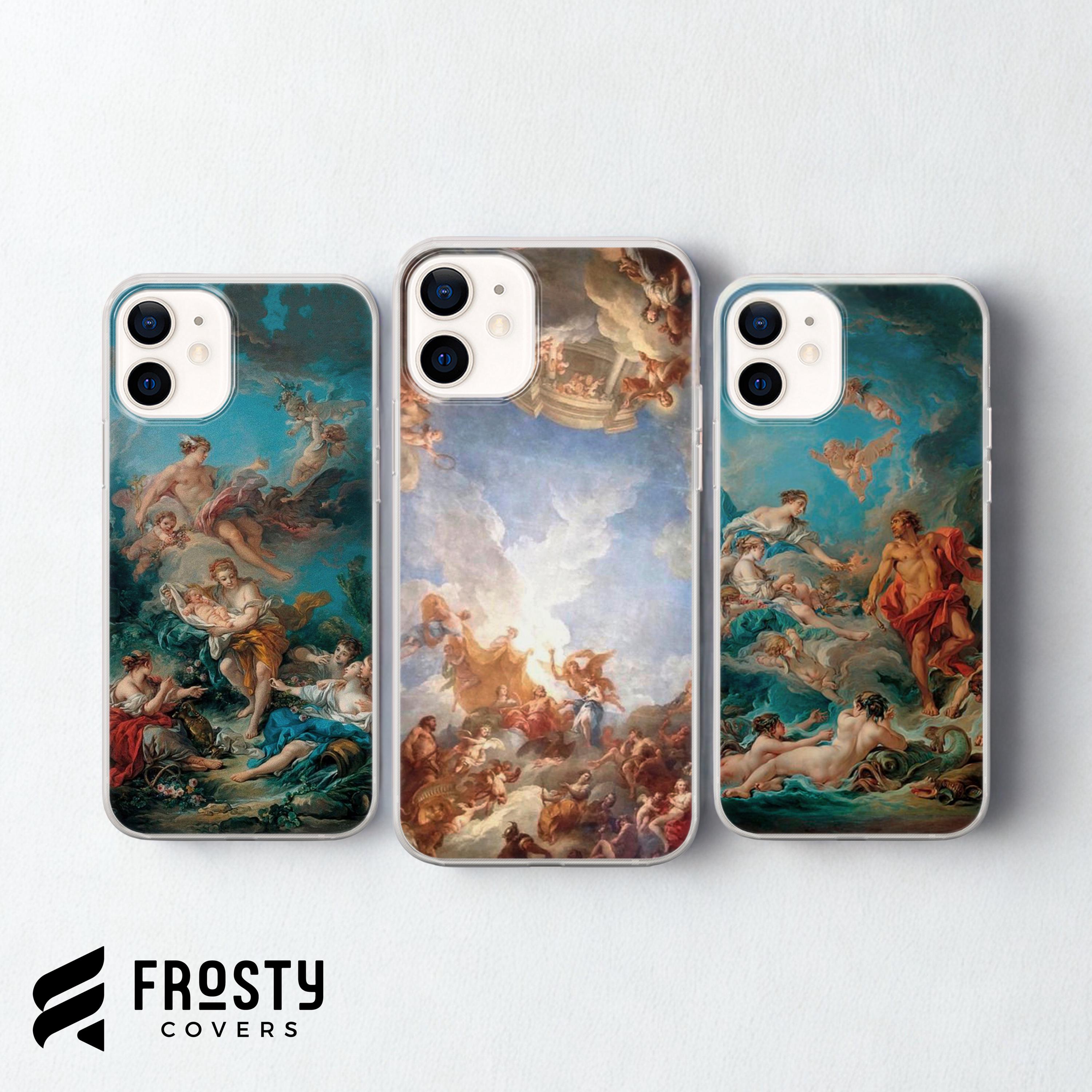 ideas and painting iPhone17用 Renaissance Art Phone Case Iconic Painting Cover for iPhone 17 Pro