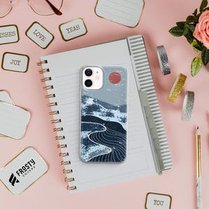 Mountains Phone Case, Abstract Moon Cover for iPhone 17 Pro Max, 16e, 15, 14, 13 & Samsung S26 Ultra, S25 FE, A57, A56, Pixel 10, 9A image 7