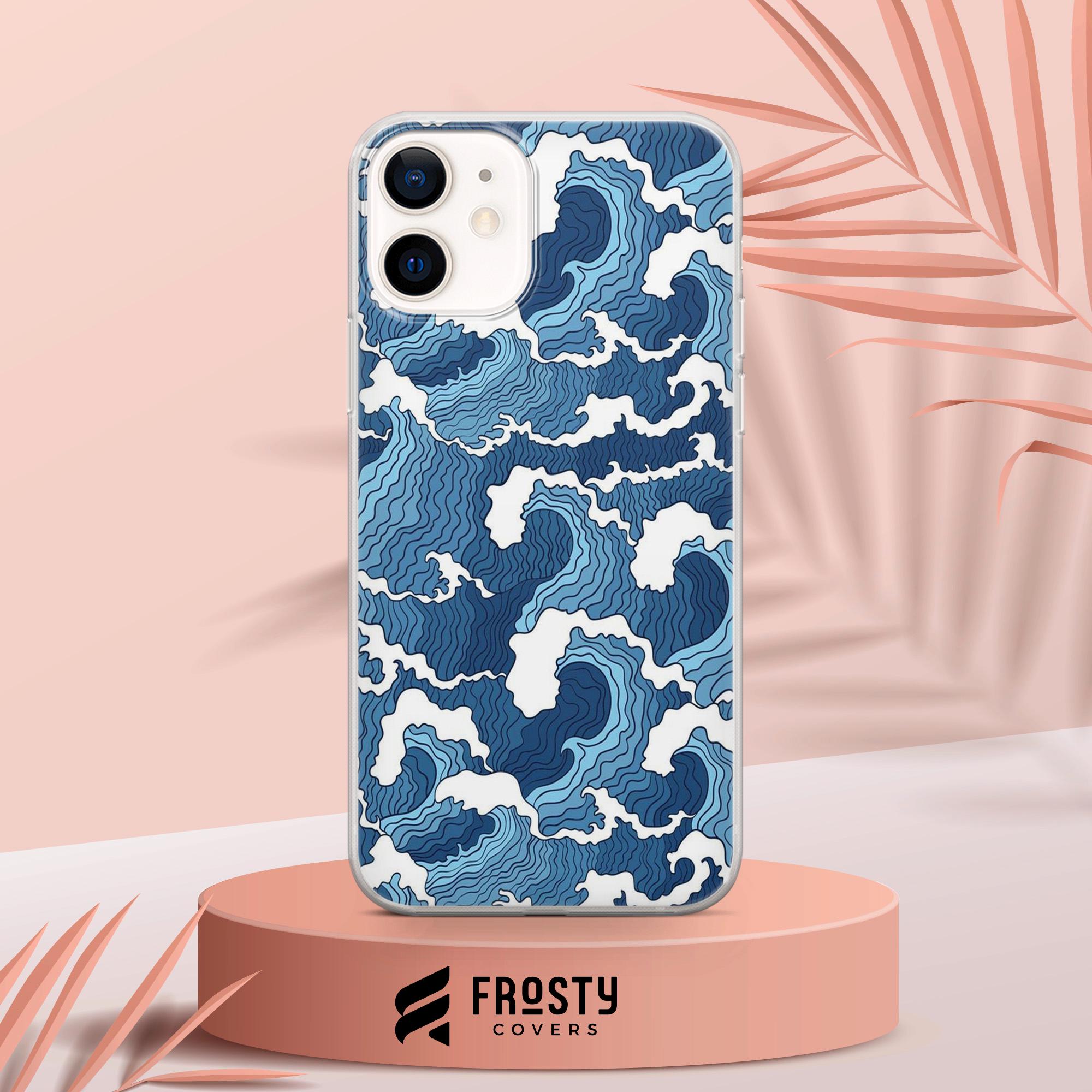 Custodia IPhone Onda Giapponese Kanagawa - Vintage Per IPhone 8/SE/11/12/13/14/15 Pro Max