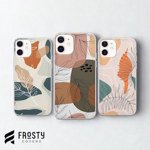 Abstrakt Handyhülle Modern Art Cover für iPhone 17 Pro Max, 16e, 15, 14, 13 & Samsung S26 Ultra, S25 FE, A57, A56, Pixel 10, 9A