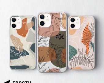 Abstract Phone Case, Modern Art Cover for iPhone 17 Pro Max, 16e, 15, 14, 13 & Samsung S26 Ultra, S25 FE, A57, A56, Pixel 10, 9A
