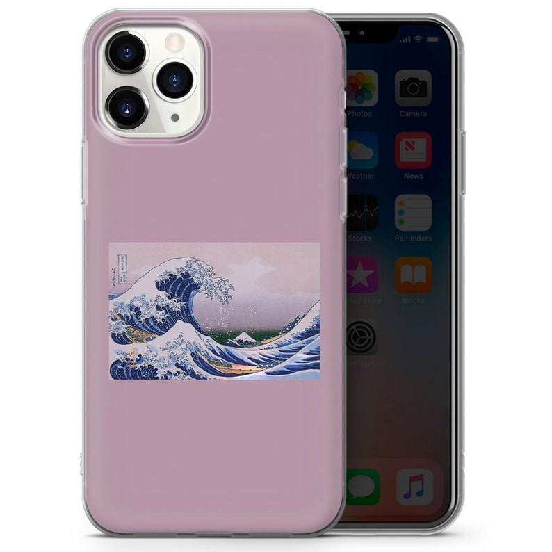 Japanese Wave Phone Case Kanagawa Great Wave Cover for iPhone Etsy