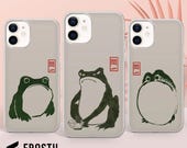 Grumpy Frog Phone Case Matsumoto Hoji Cover for iPhone 17 Pro Max