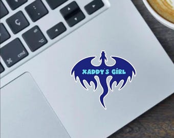 Xaddy's Girl Glossy Vinyl Sticker - Fourth Wing Inspired