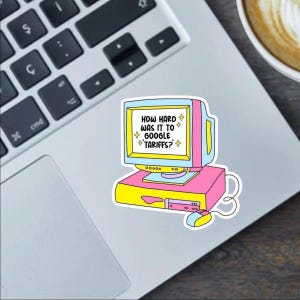 Wie schwer war es, die Google-Tarife? 6cm Aufkleber, Autoaufkleber und Magnet | Frauenrechte Geschenke für Sie - Smash the Patriarchy