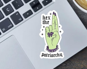 Hex The Patriarchy 2.5" Vinyl Sticker, Bumper Sticker or Fridge Magnet