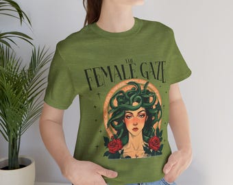 The Female Gaze Medusa Unisex Jersey Short Sleeve Tee - Petrify the Patriarchy