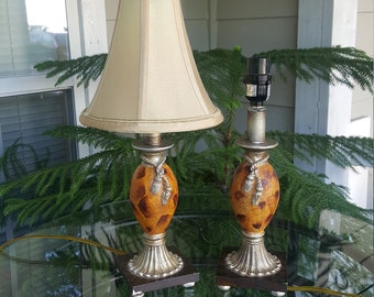 Set Of 2 Table Lamps Etsy