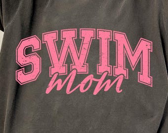 Mamá nadadora SVG, Natación PNG, Logotipo SVG para camiseta, Sublimación de vida de mamá, Archivos de corte de silueta de Cricut, Taza para mamá nadadora, Descargas de sublimación