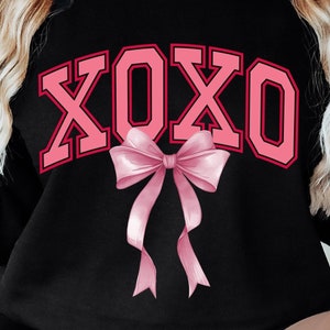 Valentijnsdag png, Valentijn roze coquette png, Valentijn XOXO png retro sublimatie shirtontwerpen, digitale download